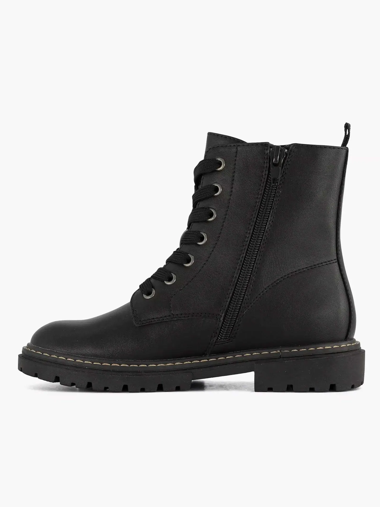 Discount Zwarte Veterboot Kinderen Babyschoenen