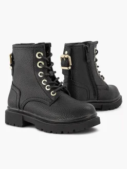Hot Zwarte Veterboot Kinderen Jongensschoenen