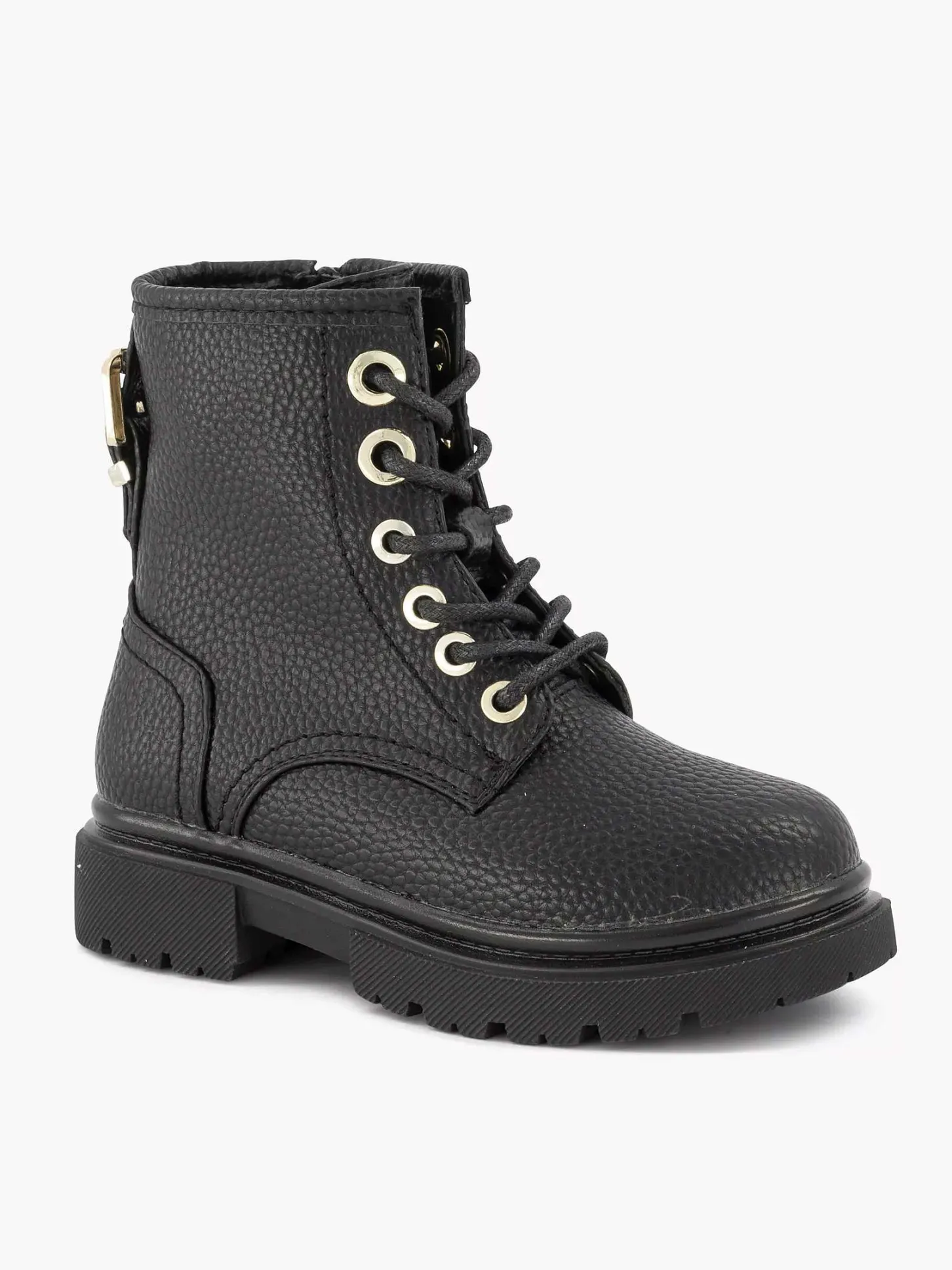 Hot Zwarte Veterboot Kinderen Jongensschoenen