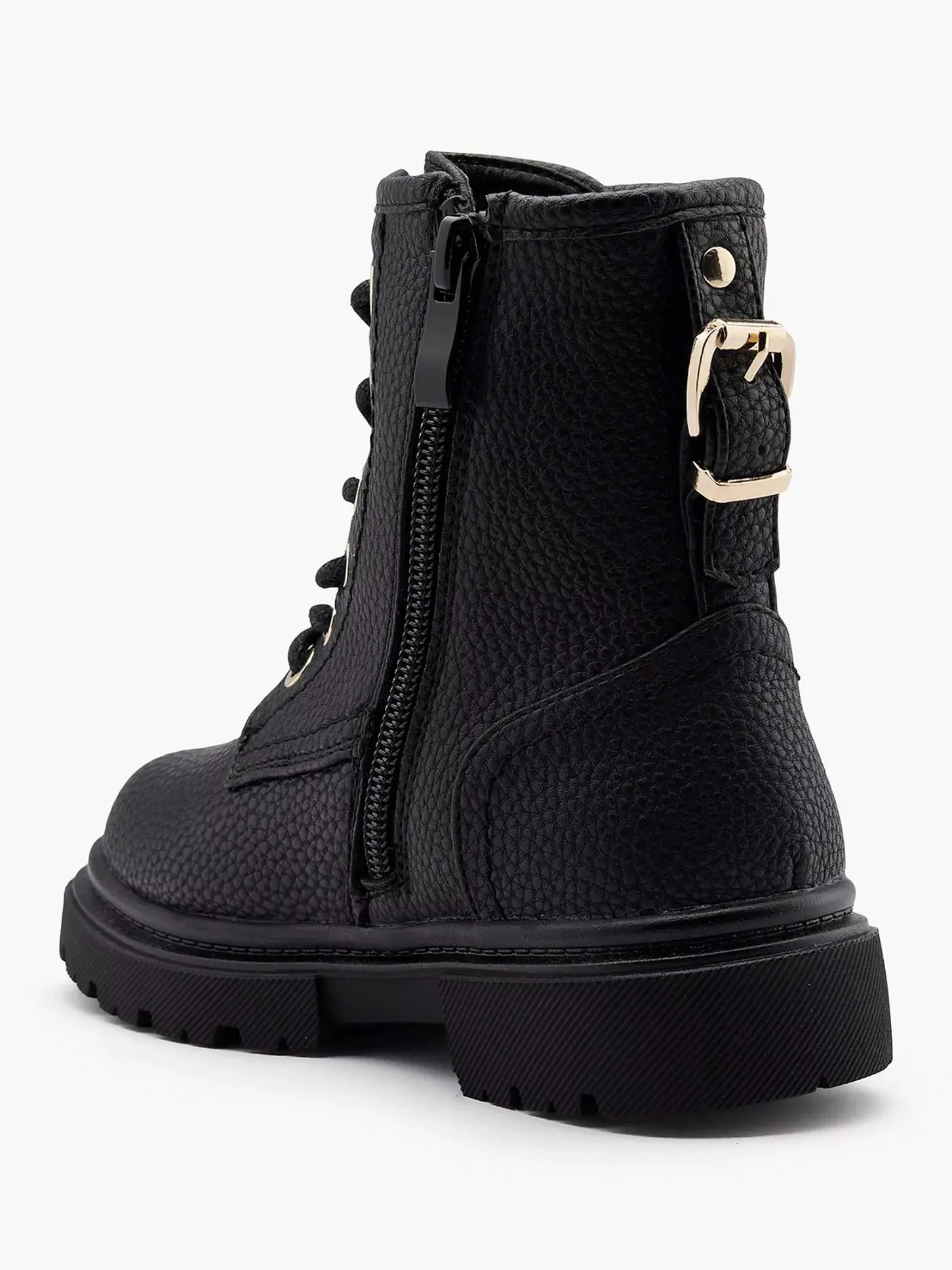 Hot Zwarte Veterboot Kinderen Jongensschoenen