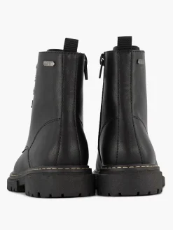 Discount Zwarte Veterboot Kinderen Babyschoenen