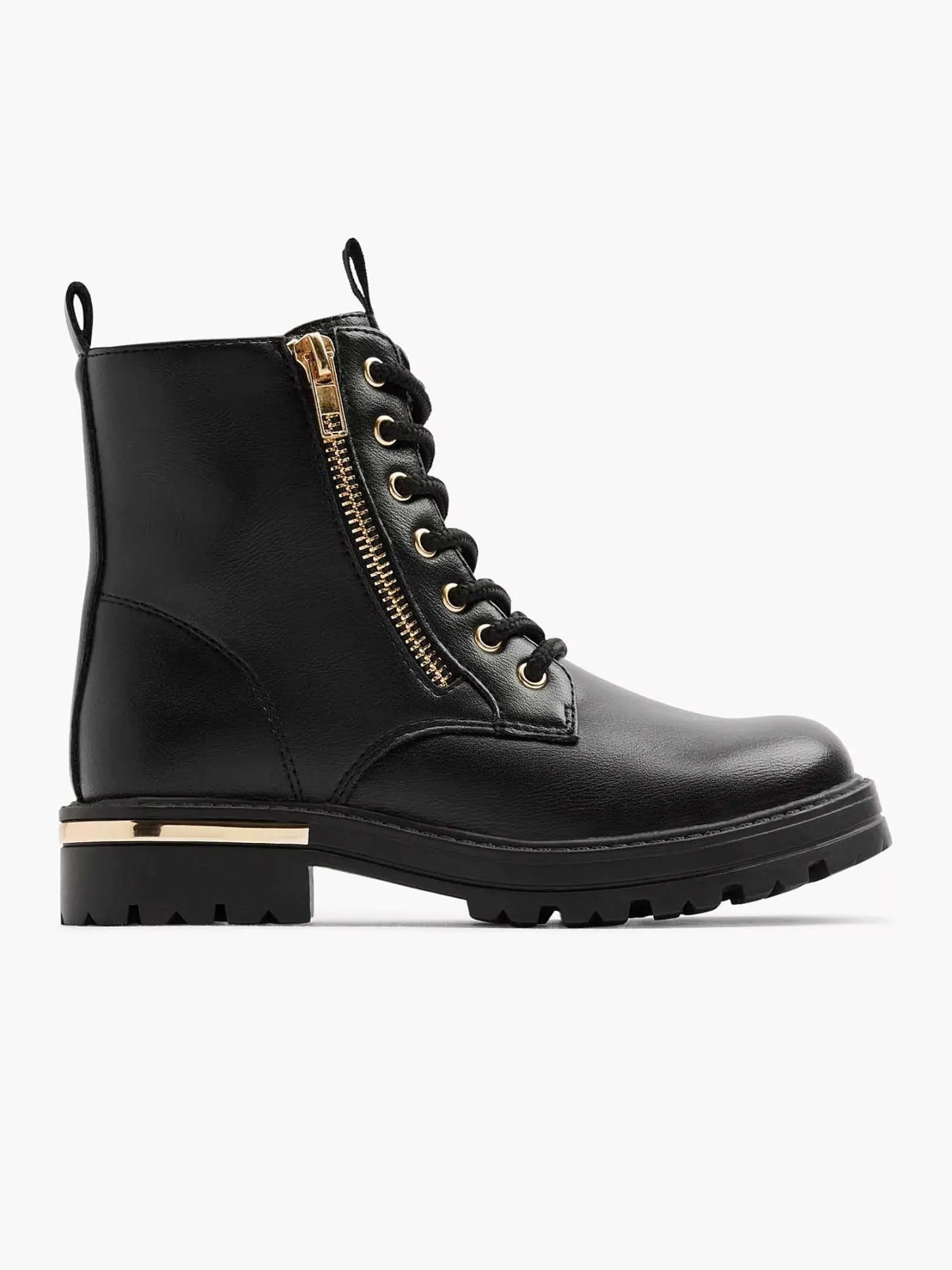 Online Zwarte Veterboot Kinderen Jongensschoenen