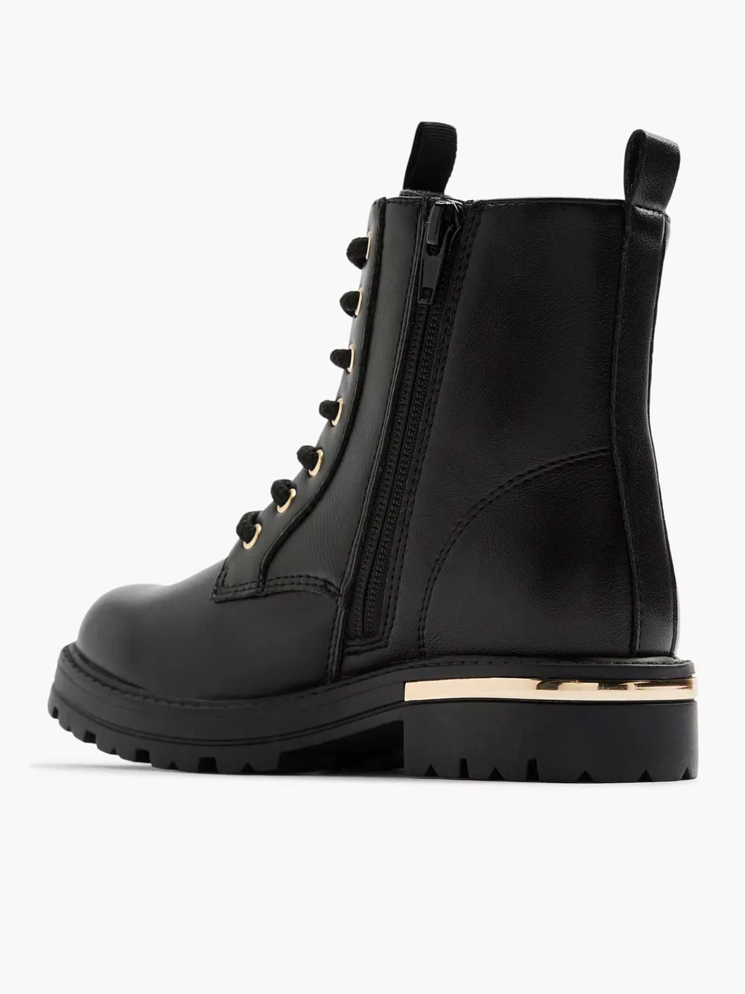 Online Zwarte Veterboot Kinderen Jongensschoenen