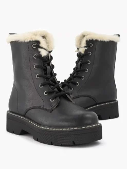 New Zwarte Veterboot Kinderen Babyschoenen