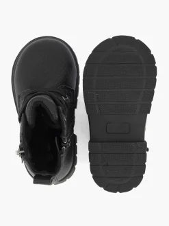 Hot Zwarte Veterboot Sterretje Kinderen Jongensschoenen