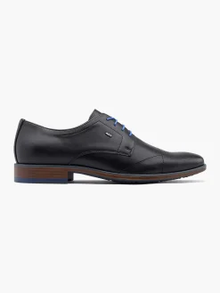 Clearance Zwarte Veterschoen Heren Geklede Schoenen