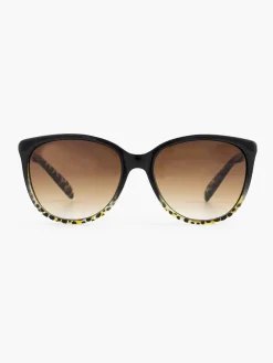 Online Zwarte Zonnebril Met Panterprint Dames Online Exclusive Accessoires